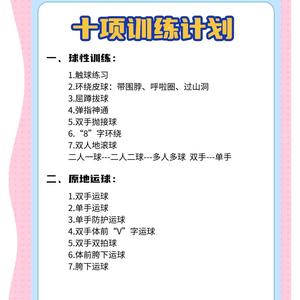  如何设计适合青少年的篮球专项训练计划：打造未来之星的科学方法